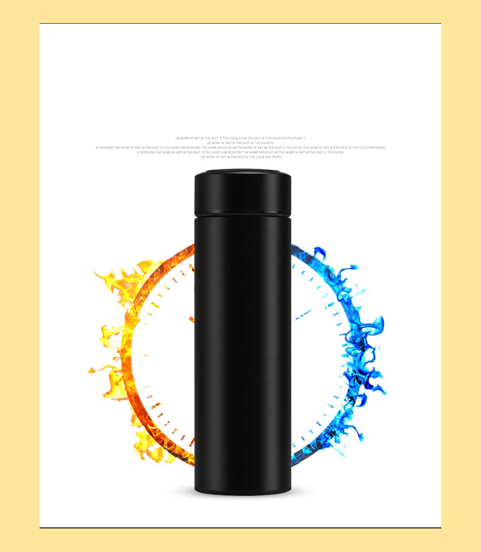Thermos Bottiglia di Visualizzazione della Temperatura Intelligente In Acciaio Inox Boccette di Vuoto di Caffè di Viaggio Tazza di Vuoto Bicchiere A Prova di Perdite bottiglia di acqua